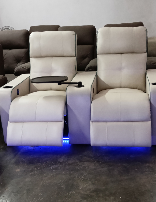 Cinema Theatre Recliners Motorized
